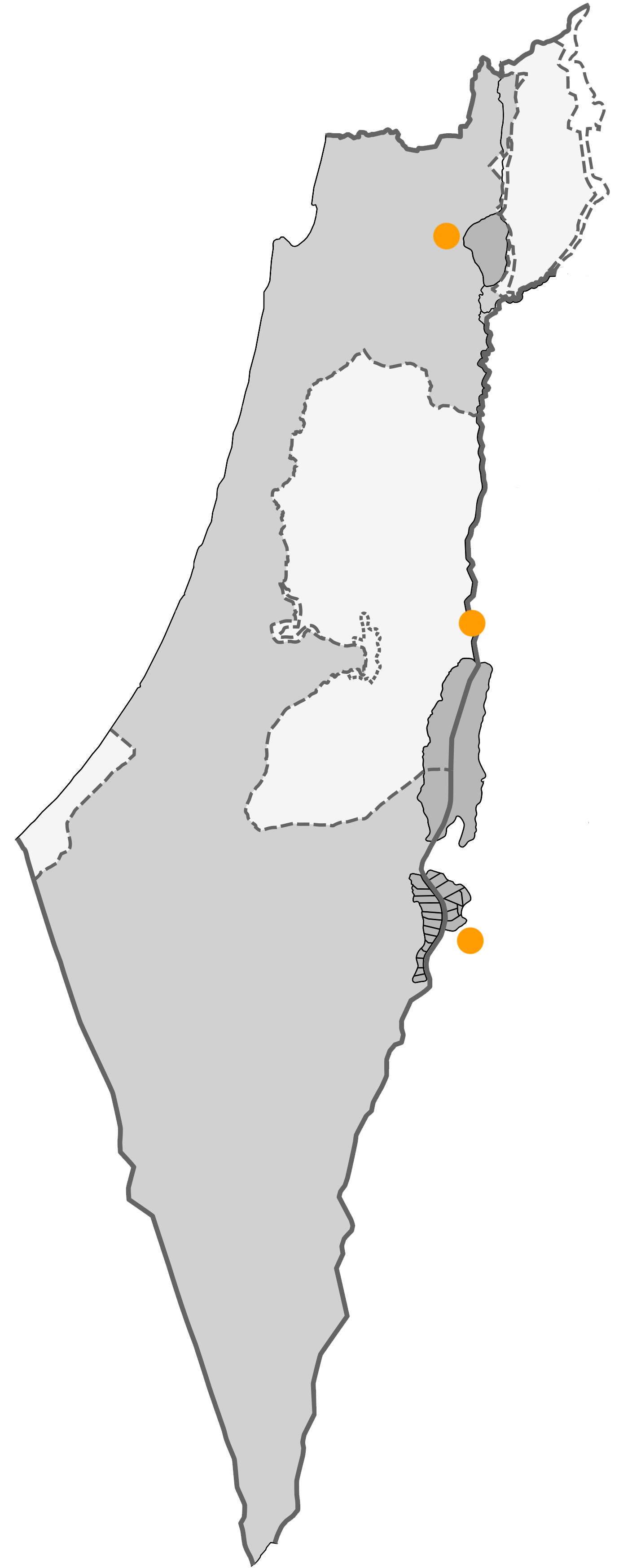 Mapa — jordan